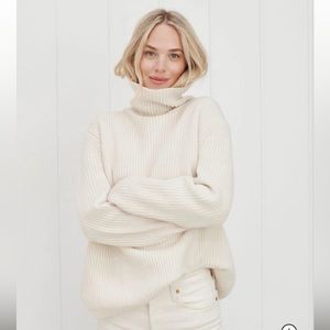 NWT Jenni Kayne Cashmere Turtleneck